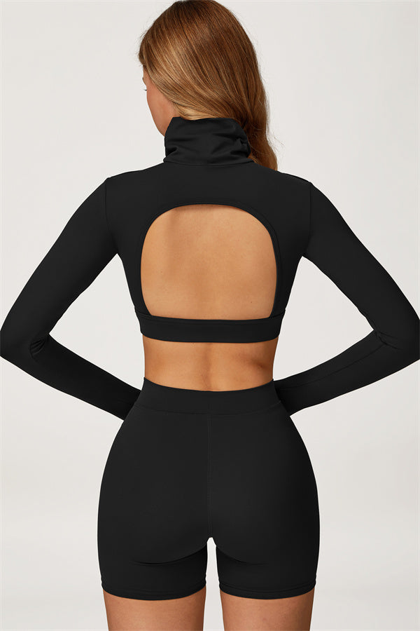 The Axis Crop Top Shorts 2-Piece Set