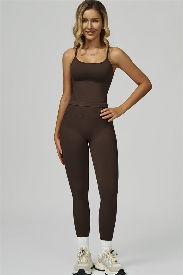 Bali Motion Crop Top Leggings 2-Piece Set