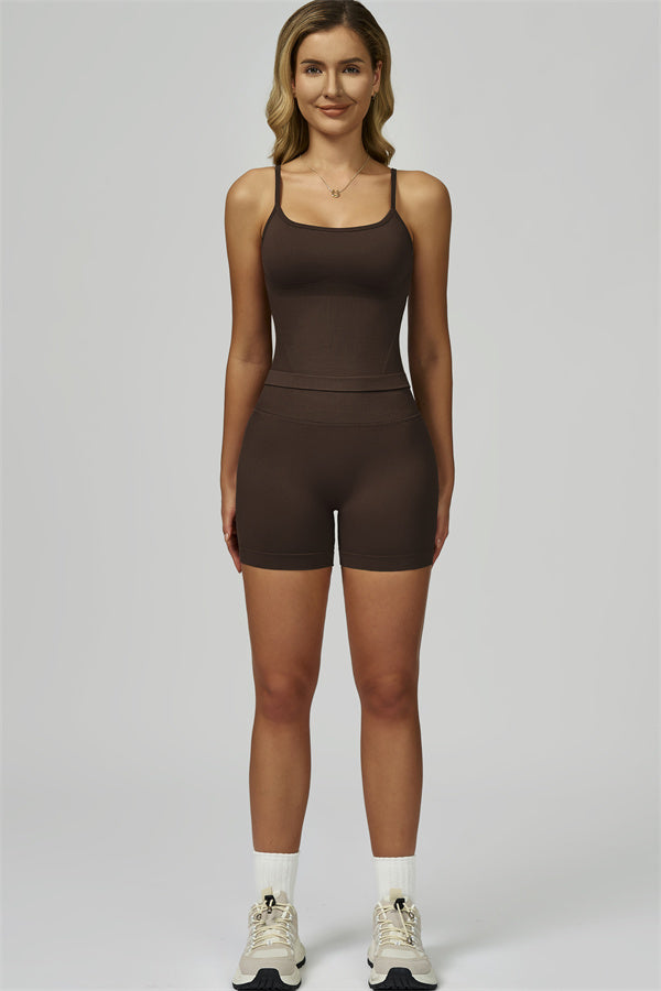 Bali Motion Crop Top Shorts 2-Piece Set