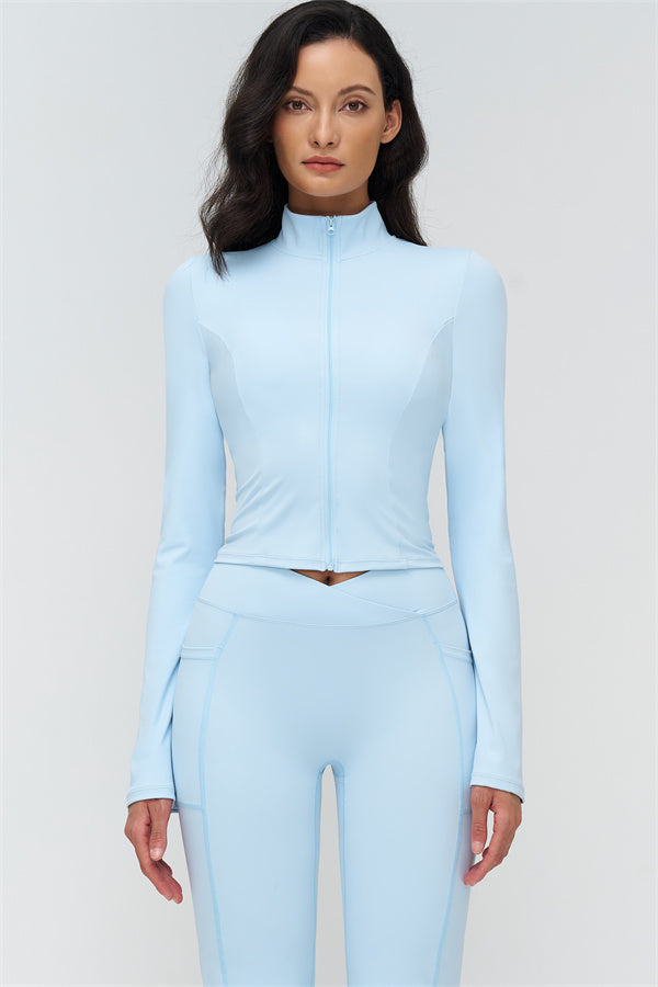 The BoldFit Jacket Flared Leggings 2-Piece Set — Tropical