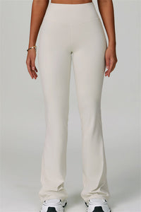 The Bold Halter Sports Bra Flared Leggings 2-Piece Set