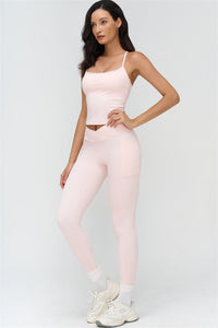 The BoldFit Crop Top Leggings 2-Piece Set