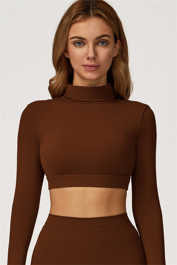 The Axis Crop Top Flared Leggings 2-Piece Set