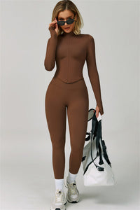 The Lagoon Jacket Sports Bra Leggings 3-Piece Set