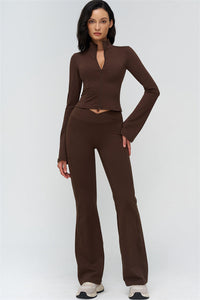 The BoldFit Jacket Flared Leggings 2-Piece Set