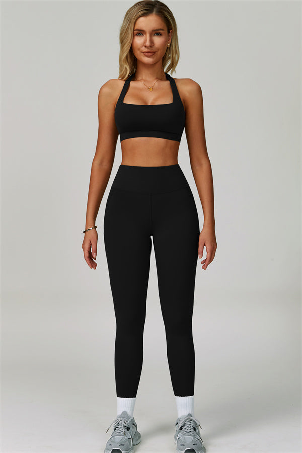 The Bold Halter Sports Bra