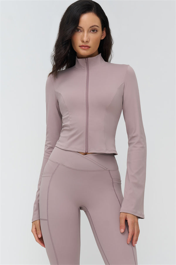 The BoldFit Jacket Leggings 2-Piece Set — Blossom
