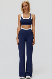The Canyon Sports Bra Flared Leggings 2-Piece Set