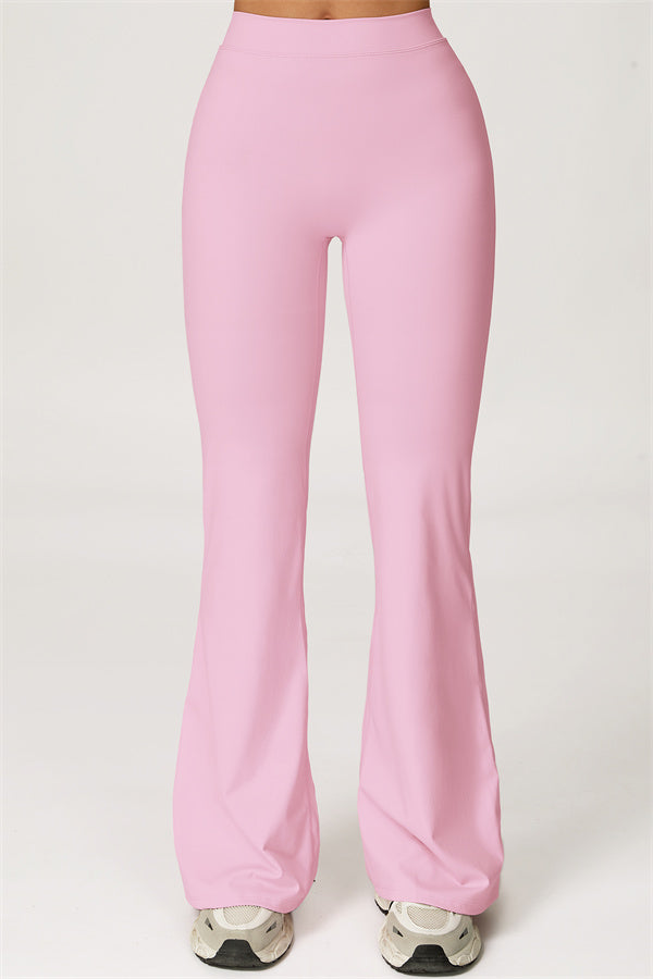 The Axis Flared Leggings — Vanilla - Image 2