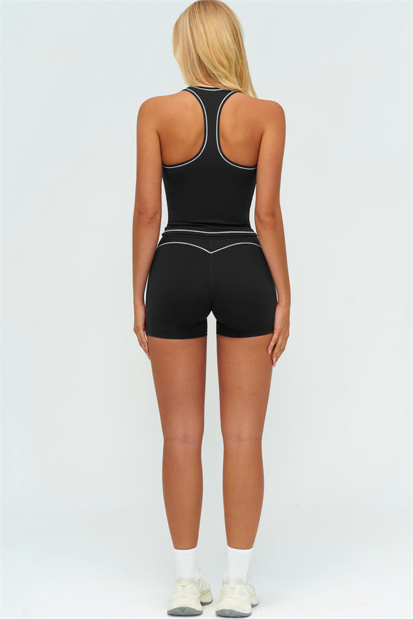 The Amara Crop Top Shorts 2-Piece Set