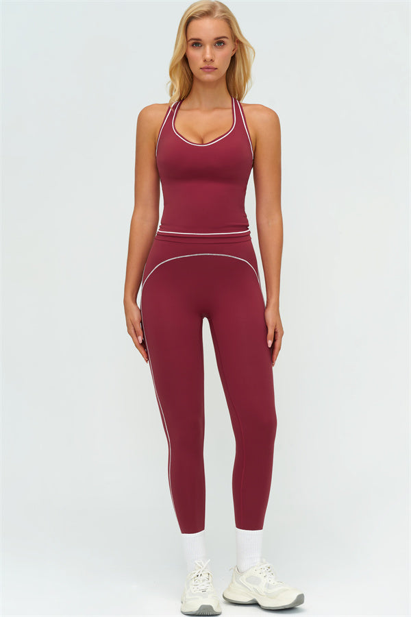 The Amara Crop Top Leggings 2-Piece Set