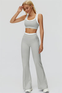 The Canyon Sports Bra Flared Leggings 2-Piece Set