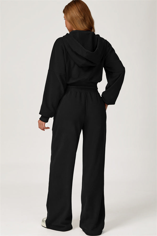 The Axis Crop Hoodie