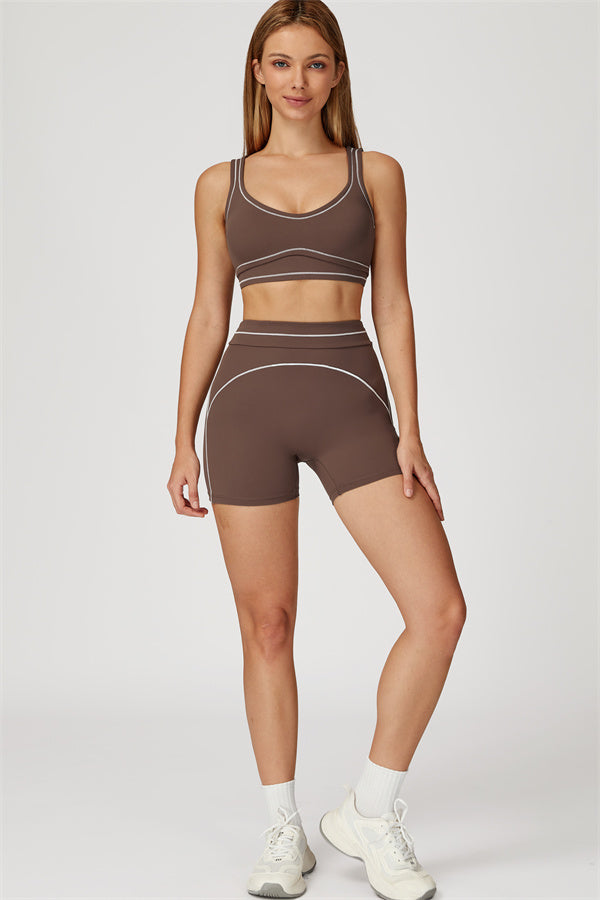 The Amara Sports Bra Shorts 2-Piece Set