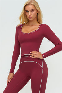 The Amara Long Sleeve T-shirt Leggings 2-Piece Set