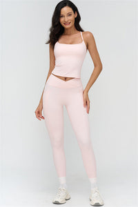 The BoldFit Crop Top Leggings 2-Piece Set