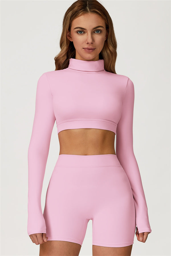 The Axis Crop Top Shorts 2-Piece Set