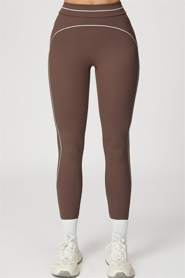 The Amara Leggings — Roman Brown