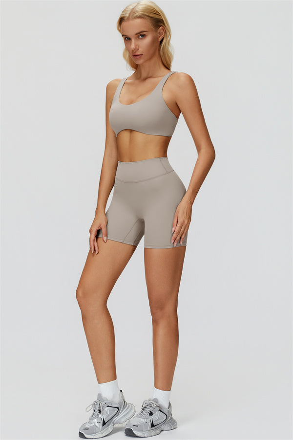 The Butterfly Sports Bra Shorts 2-Piece Set