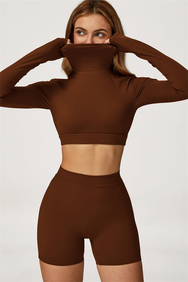 The Axis Crop Top Shorts 2-Piece Set