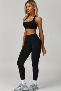 The Bold Halter Sports Bra Leggings 2-Piece Set