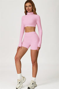 The Axis Crop Top Shorts 2-Piece Set