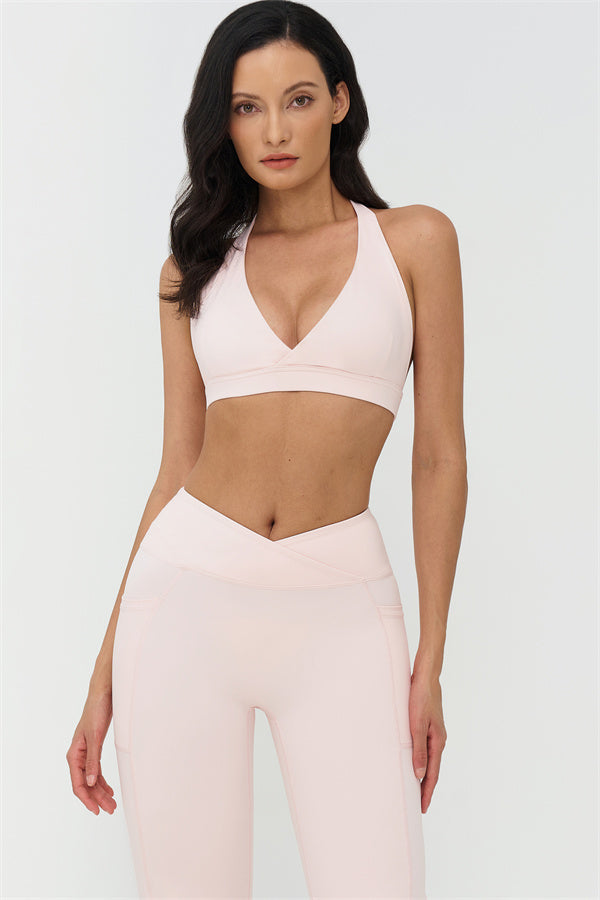 The BoldFit Sports Bra Flared Leggings 2-Piece Set