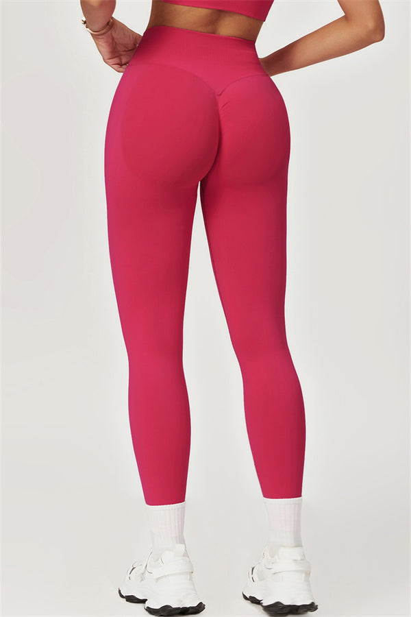 The Allure Leggings — Hibiscus