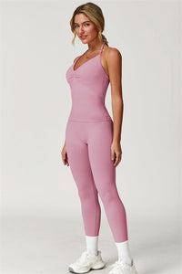The Allure Halter Top Leggings 2-Piece Set