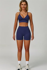 The Lagoon Sports Bra Shorts 2-Piece Set