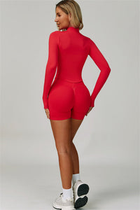 The Lagoon Jacket Sports Bra Shorts 3-Piece Set