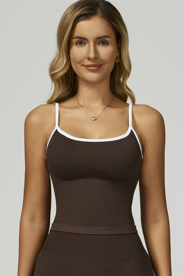 Bali Motion Trim Crop Top Shorts 2-Piece Set