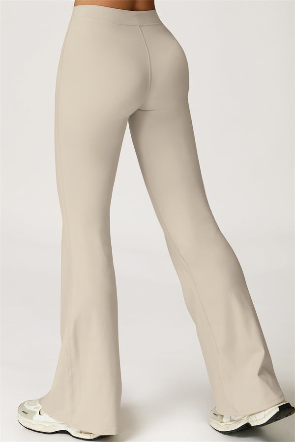 The Axis Crop Top Flared Leggings 2-Piece Set