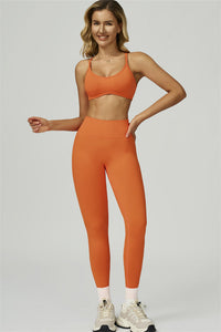 Bali Motion Sports Bra Leggings 2-Piece Set