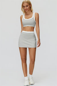 The Canyon Sports Bra Skirt 2-Piece Set
