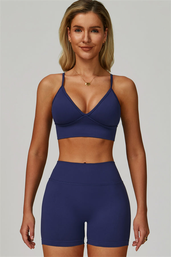 The Lagoon Sports Bra Shorts 2-Piece Set