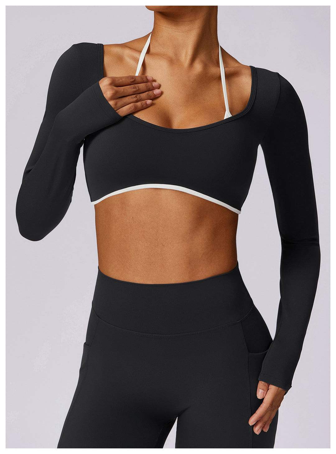 Corea Long Sleeved Sports Bra