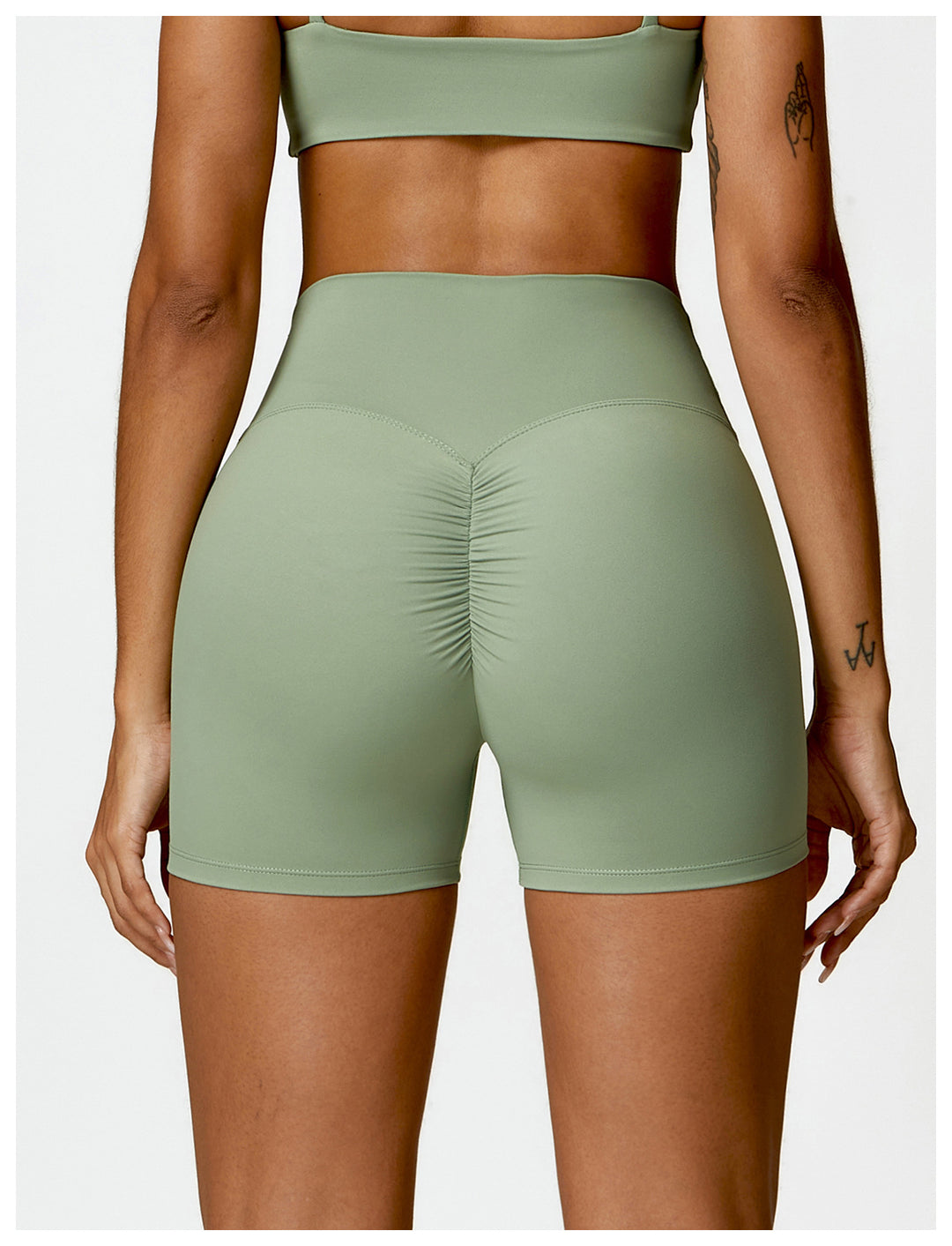 Valenora High-Waisted Shorts