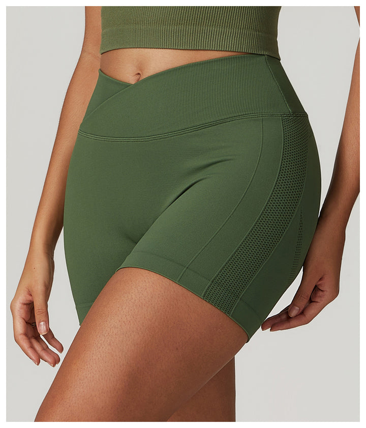 Azmera High-Waisted Shorts