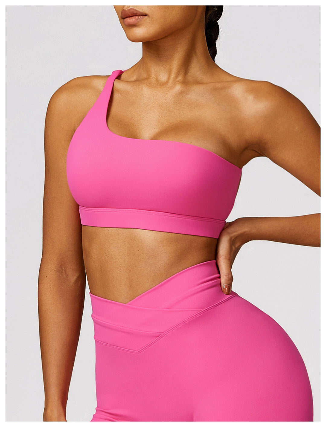 Vervain One-Shoulder Sports Bra