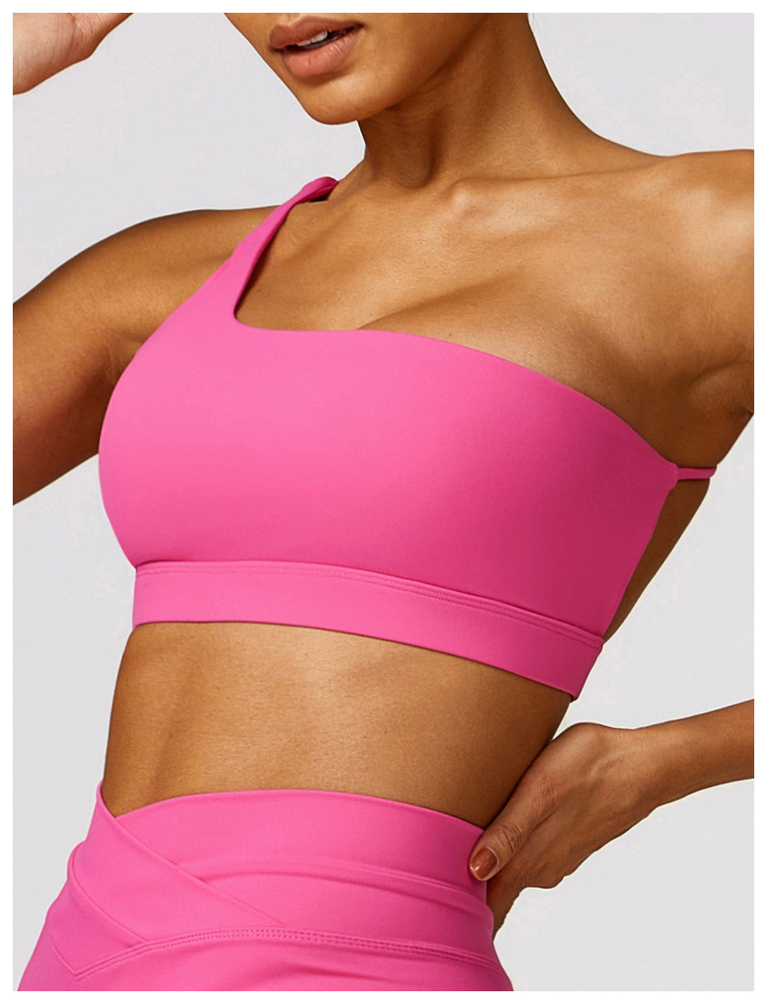 Vervain One-Shoulder Sports Bra