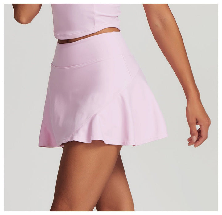 Lorin High-Waisted Tennis Skirt