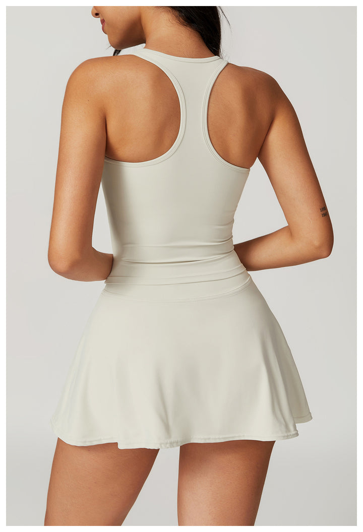 Skylis High-Waisted Tennis Skirt