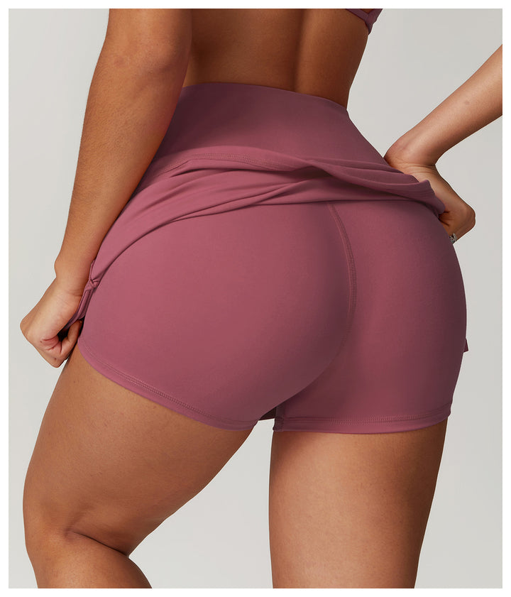 Astra High-Waisted Tennis Shorts