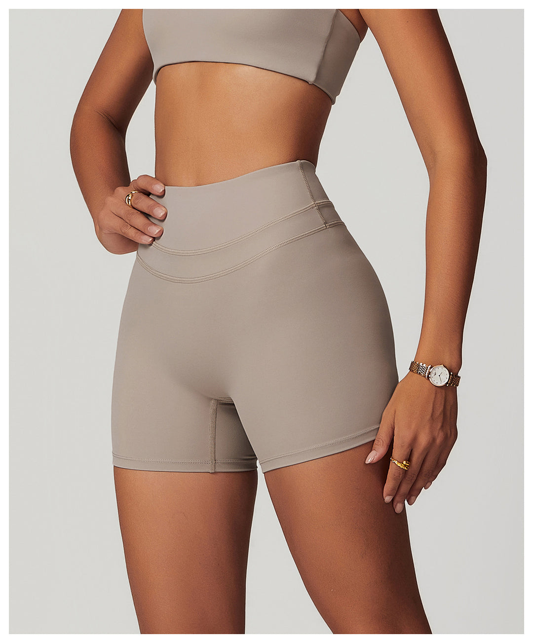 Lorienna High-Waisted Shorts