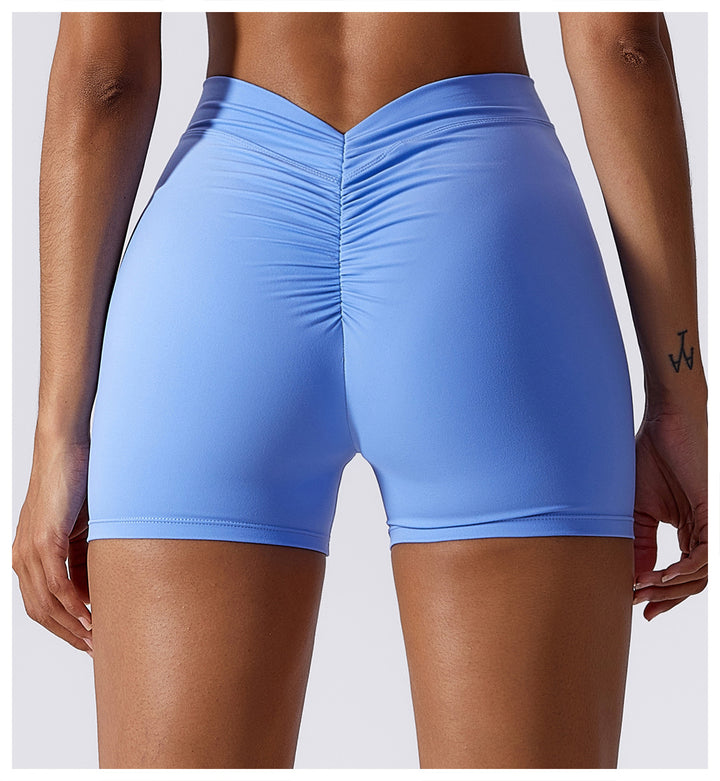 Crestlyn High-Waisted Scrunch Shorts