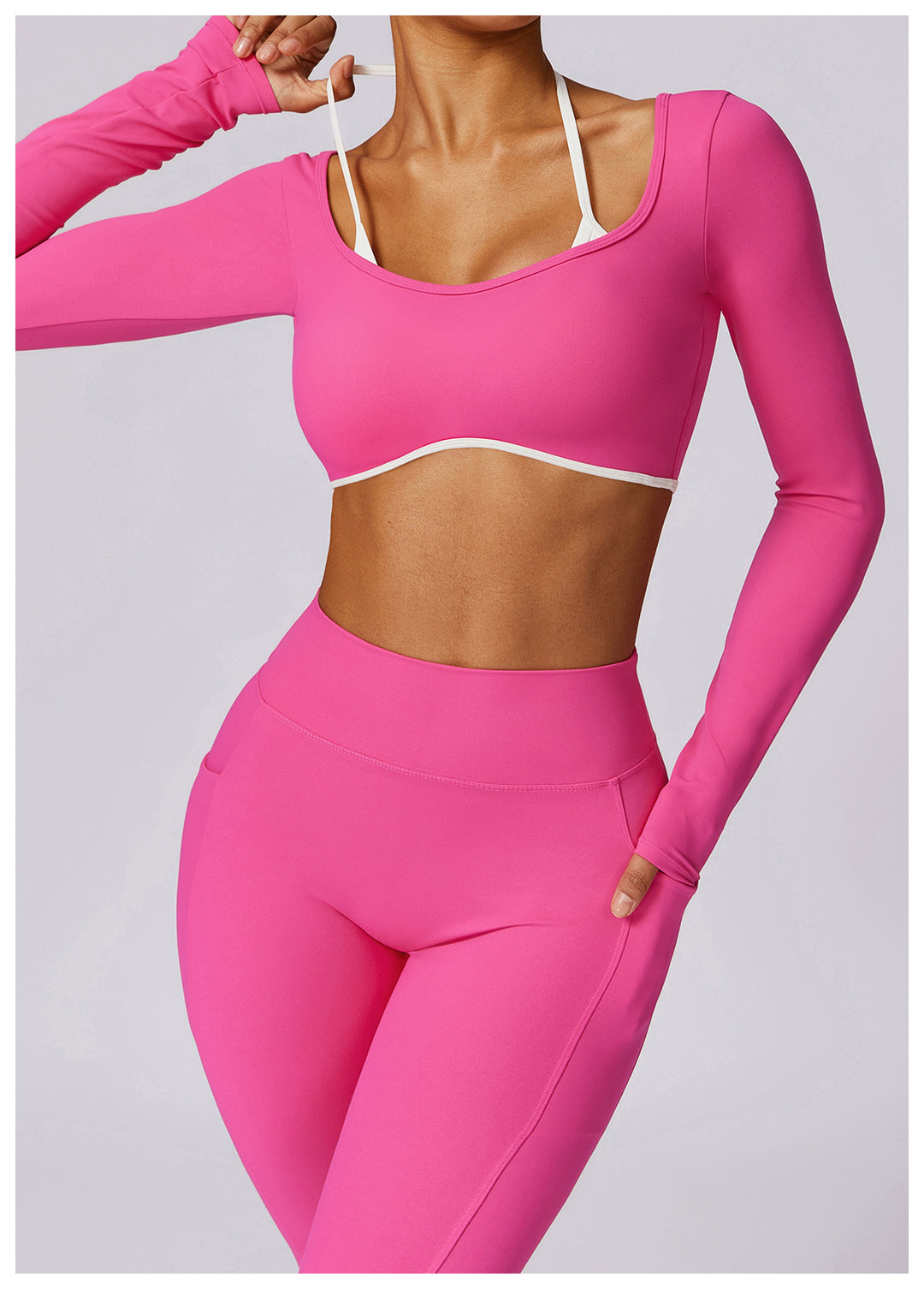 Corea Long Sleeved Sports Bra