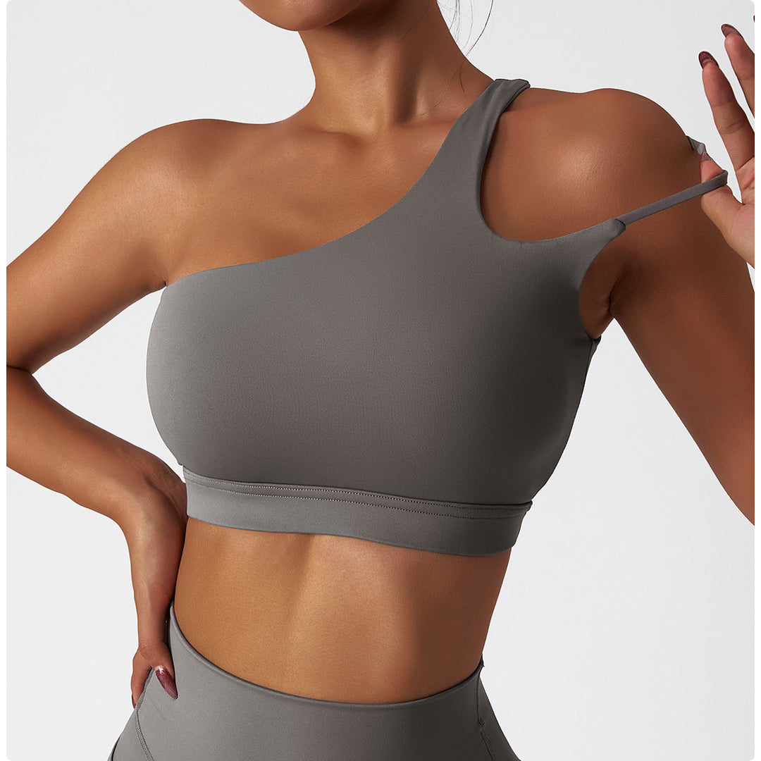 Aubryn One-Shoulder Sports Bra