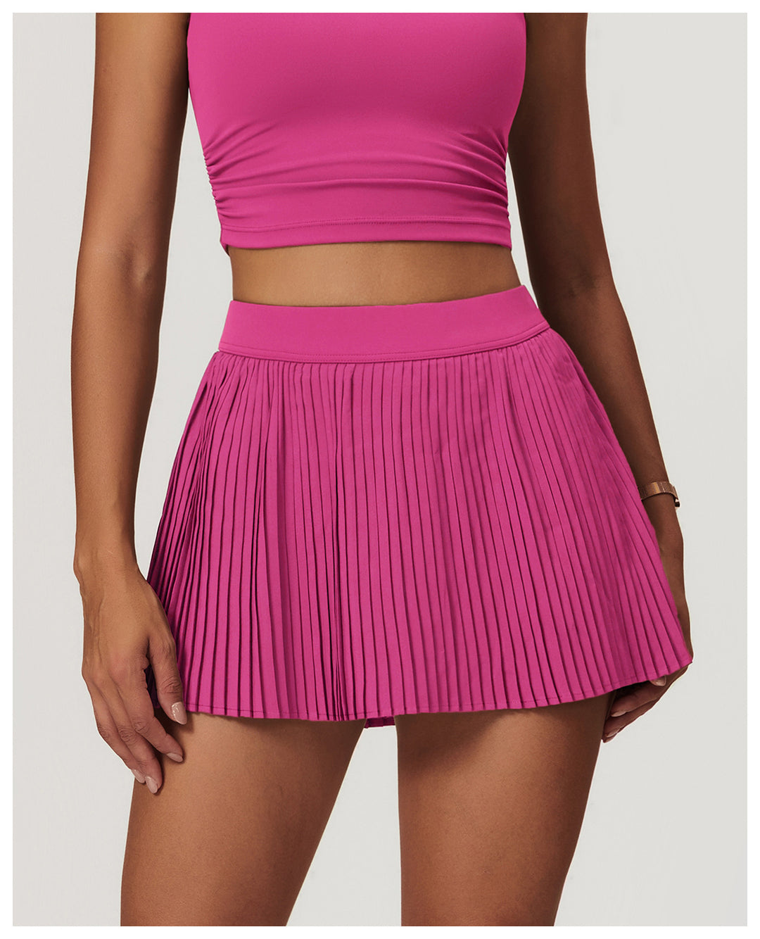 Willow High-Waisted Tennis Skirt