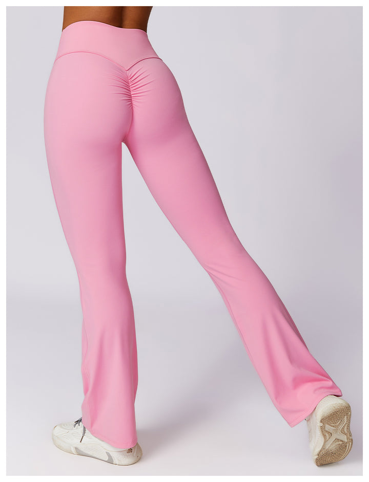 Petal Sculpt Flared Leggings